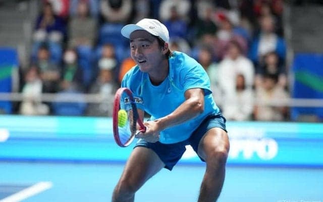 望月慎太郎、世界19位に完敗喫して初戦敗退「自分のプレーをさせてもらえなかった」[木下グループジャパンOP]