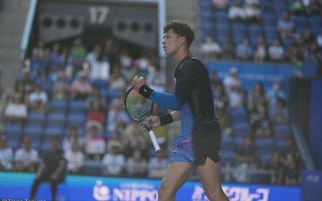 シェルトン、ビッグサーバーのオペルカに苦戦も逆転勝ちで2回戦へ。大会連覇に「プレッシャーはない」[木下グループジャパンOP]