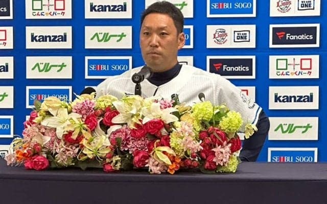 西武・増田が引退会見「悔いがないと言えば嘘」　明かした心残り「子どもは寂しそう」