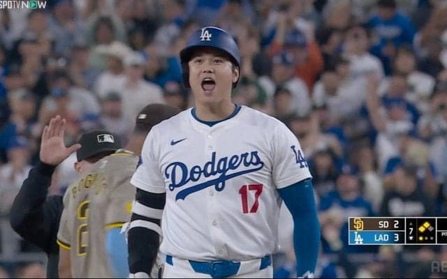 大谷翔平、2戦連続の決勝打で地区優勝決めた！ 本拠地で歓喜の瞬間… MLBで23年ぶり400塁打も達成
