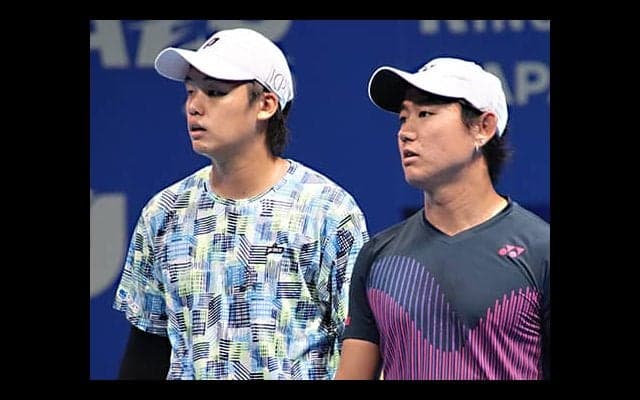  西岡/上杉ペアは初戦敗退 