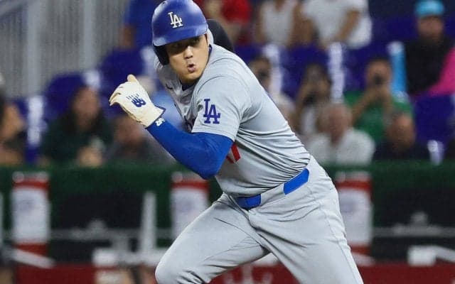大谷翔平、シーズン57盗塁で日本人最多記録を更新！同一シーズンでイチロー＆松井超えの快挙