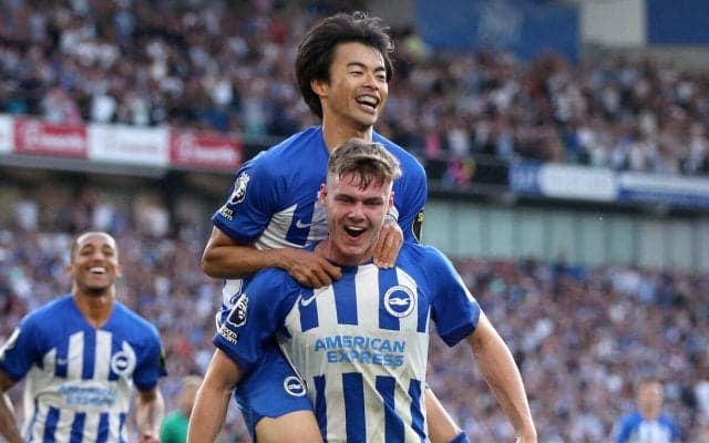 サカ、レオン、ヤマルよりも上！ 三笘薫をブライトン同僚FWが高評価、ベストウイングはレアルFWに