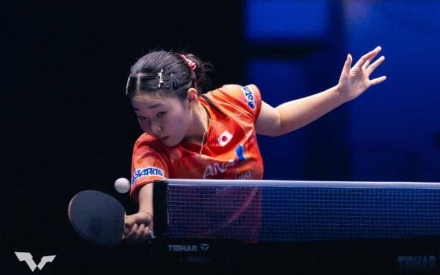 張本美和、躍進期待もまさかのストレートで初戦敗退　世界71位の何卓佳に大苦戦で2回戦進出を逃す【チャイナスマッシュ2024】