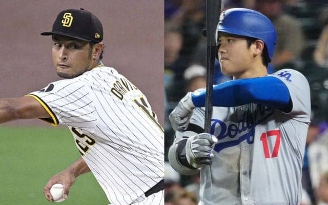 大谷＆ダルに挟まれ“嘆き”「私は背が高いと思っていた…」　ド軍関係者にファン爆笑