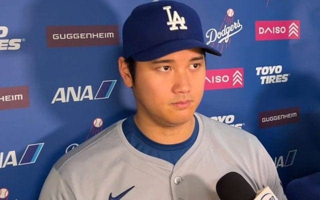 大谷翔平、真美子夫人＆デコピンに感謝「野球以外を考える時間も」「集中できるように」