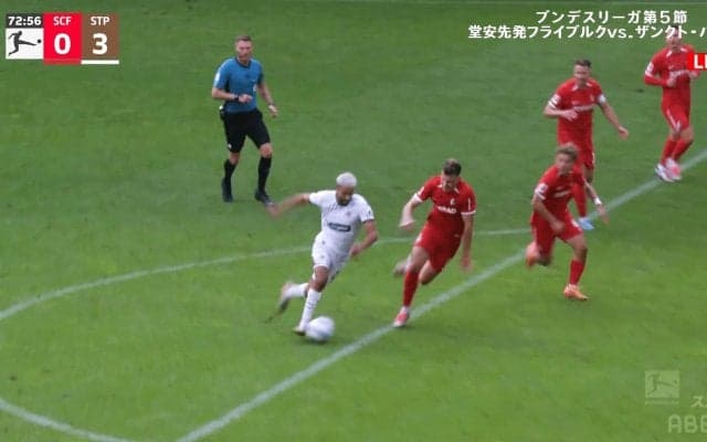 「マジかよ！」堂安律もお手上げ…60m独走スーパーゴールが話題「ドリブルえぐいわ」「うまっ」相手４人を切り裂きねじ込んだ一部始終