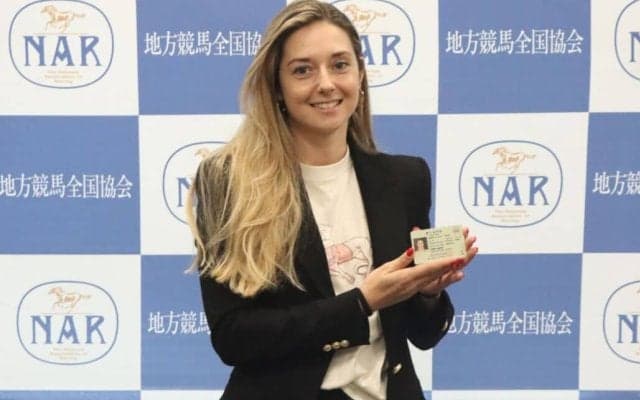 【地方競馬】ミシェルに短期免許交付…「男性騎手を打ち負かしたいです（笑）」