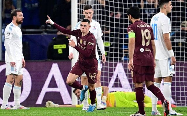 シティがスロバキア王者に4発快勝で今季CL初勝利！　ギュンドアン復帰弾にフォーデンが今季初弾【CL】