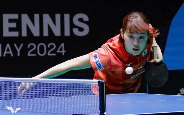 長﨑美柚、中国選手に2－0リードで序盤を支配も無念の逆転負け　世界57位の陳熠に敗れベスト16進出ならず【チャイナスマッシュ2024】