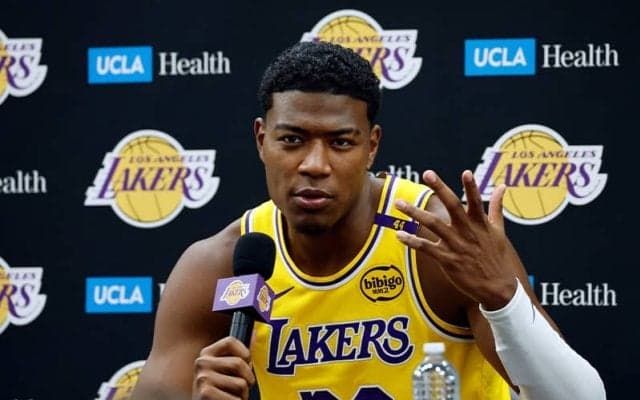 レイカーズの八村塁がメディアデーに登壇…優勝へのキーワードは“アグレッシブ”と“ミスマッチ”