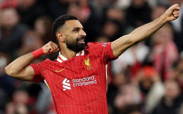 サラーがCL通算45得点でアフリカ人最多記録を更新、リバプールでのCLホーム5試合連続得点も新記録