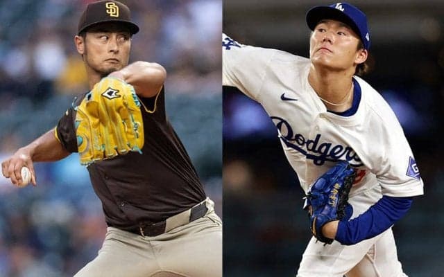 ダルビッシュvs山本由伸、地区S第2戦で対戦有力　米報道…日本人マッチアップはPO“初”