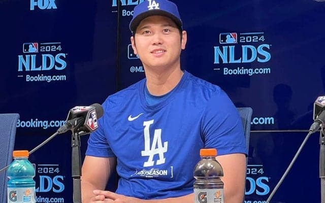 大谷翔平、ダルビッシュとの対戦に感慨「憧れの選手」　地区S第2戦で実現「楽しみたい」