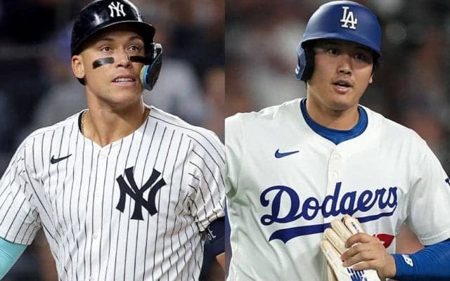 大谷翔平が「震えるほどカッコいい」　ジャッジとの“コラボ”にX興奮「映画の予告みたい」