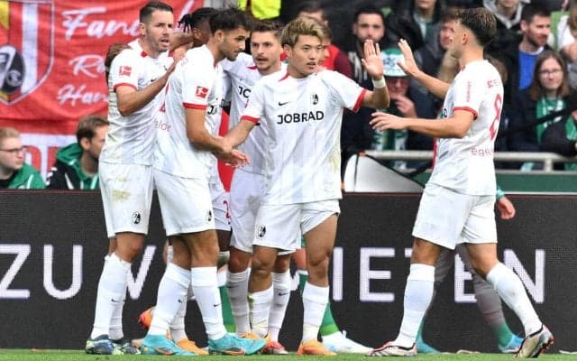 堂安律の今季3点目が決勝点！フライブルクがブレーメンを下して2試合ぶりの白星を飾る【ブンデスリーガ】