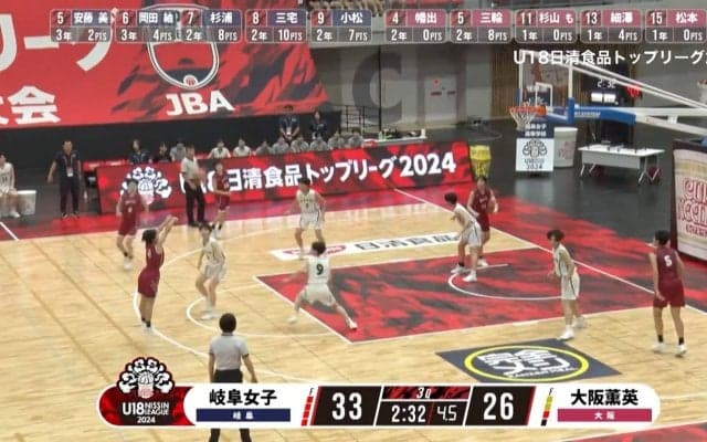 アリーナ騒然！ 期待の1年生が“残り5秒”で放ったステップバックからのスリーポイントが炸裂