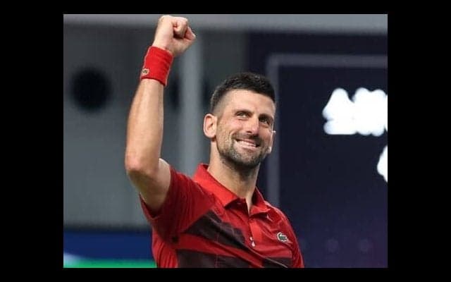 ジョコ 接戦制し初戦突破 100勝狙う