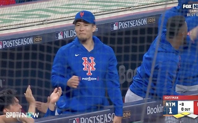 千賀滉大、先頭打者から痛恨被弾も2回1失点3K　劇的逆転勝ちに「カモン！」雄叫び…黒星消えメッツ先勝