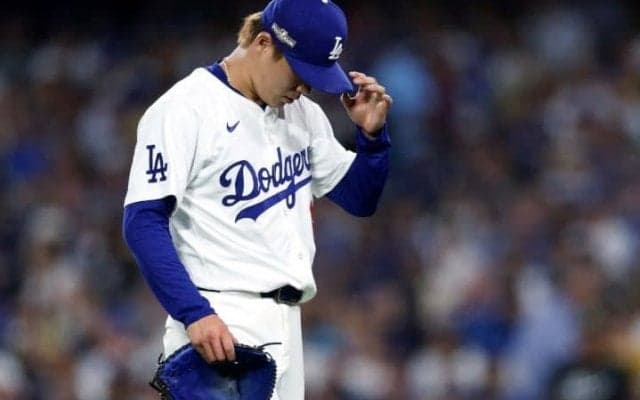 「韓国でのデビュー戦と似ている」山本由伸　ほろ苦PS初先発　3回5失点KOに米記者からは＂悪夢の再現＂を指摘する声も