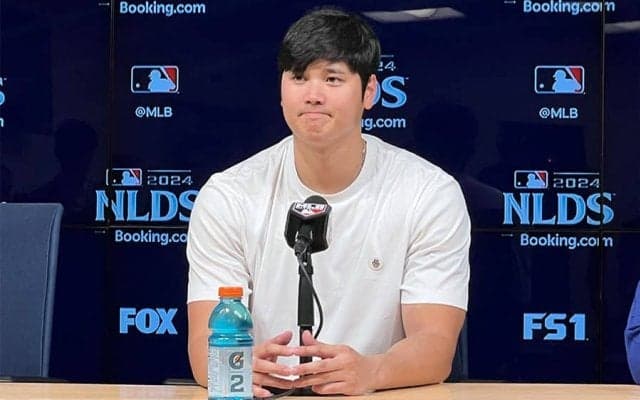 大谷翔平、山本由伸は「結構落ち込んでいた」　POは「特別」…初戦後の一問一答