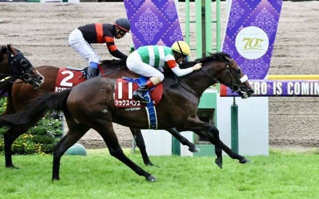 【毎日王冠】シックスペンスが重賞2勝目…ルメールは本日5勝目と好調