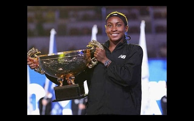 ガウフ、チャイナOP初V