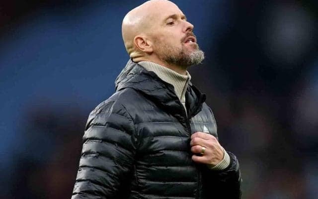 スタンドに共同オーナーら集結も過去35年で最悪の出だし　テン・ハグ監督は上層部の信頼強調