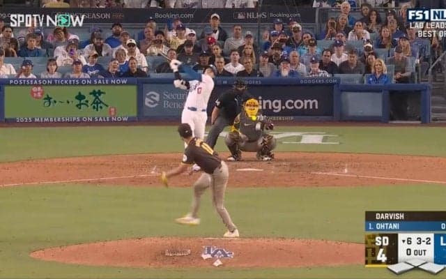 大谷翔平vsダルビッシュ\"夢の日本人対決\"はダル「完勝」…圧巻の投球術で大谷を\"超ボテボテ\"ピッチャーゴロに打ち取った瞬間