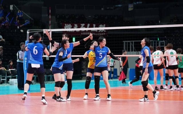 女子は山梨中央銀行単独チームの山梨県がベスト4進出　成年男女2日目の結果【SAGA2024国スポ】