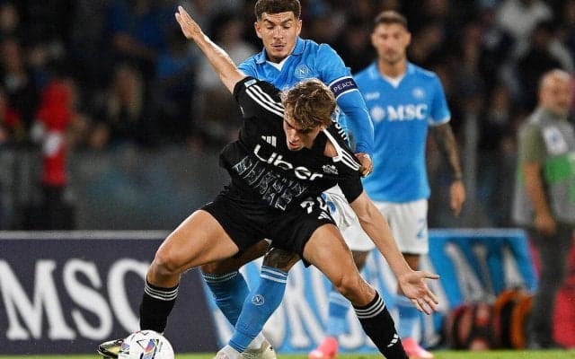 これぞフェアプレー…ナポリ歓迎に感銘受けたコモがホーム開催リターンマッチでアウェイサポへのビール1杯を奢る約束