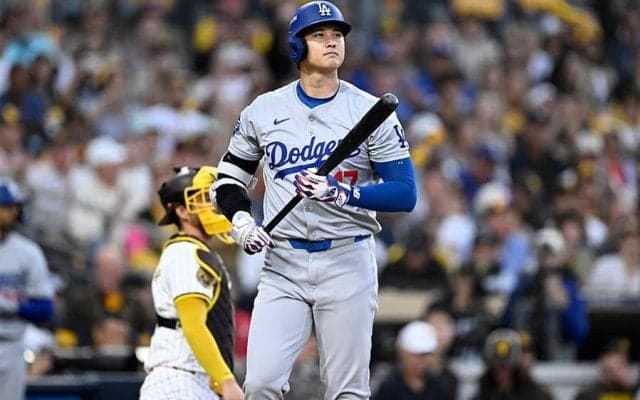 ドジャース、1点差惜敗で崖っぷち　1勝2敗に…大谷翔平は幻の同点弾、4打数1安打