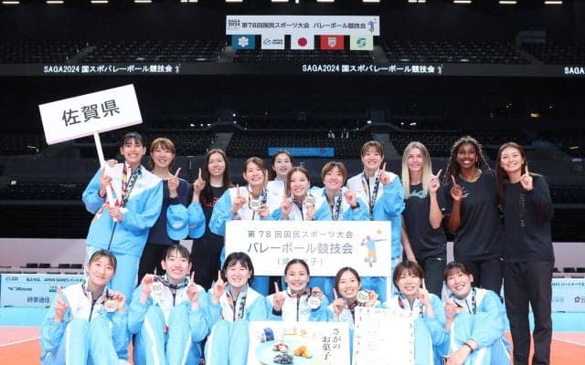 女子は佐賀県が地元開催の大会を制し連覇を達成　成年男女最終日の結果【SAGA2024国スポ】