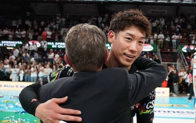石川祐希はペルージャで初心にかえる　パリオリンピックは「勝負を楽しんでいる自分はいなかった」