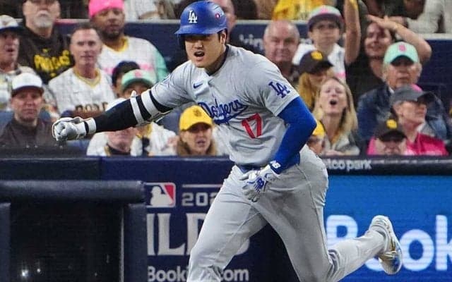大谷翔平、第2打席でライト前タイムリー　ベース上で咆哮…負ければ“終戦”の一戦で貴重な追加点