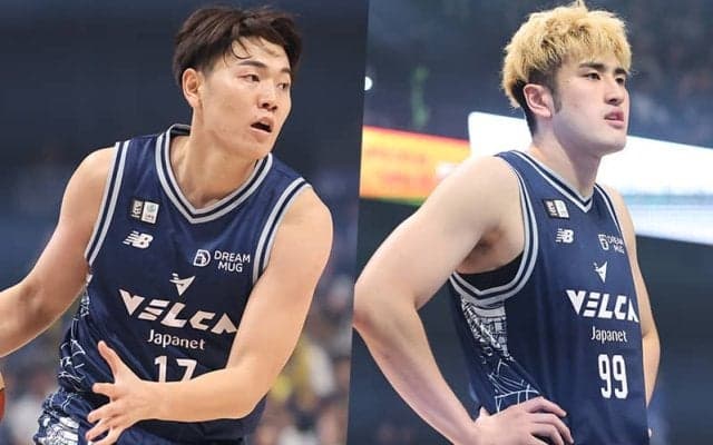 長崎ヴェルカの同級生コンビ・山口颯斗&川真田紘也、移籍の決め手は「アリーナと練習環境」／B MY HERO!