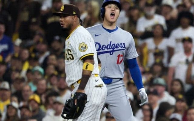 大谷翔平、驚異の「.833」地区シリーズ突破へ頼もしい数字　ド軍史上“2番目”の大勝で「逆王手」かける