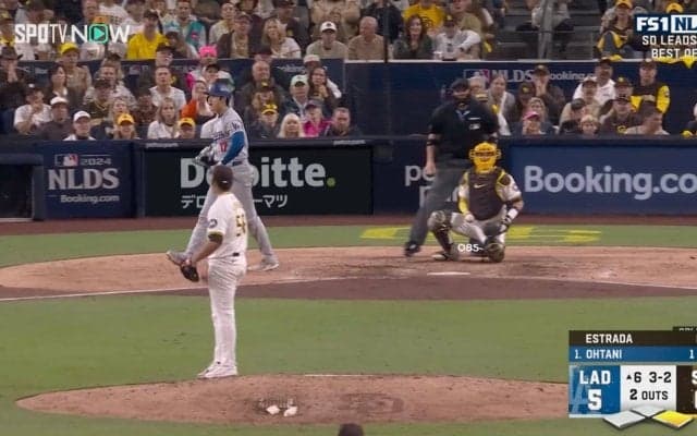 大谷翔平が“四球”で吠えた…負けたら終わりの一戦で“脅威の粘り”…闘志をむき出しにした瞬間「気合い入ってるな」