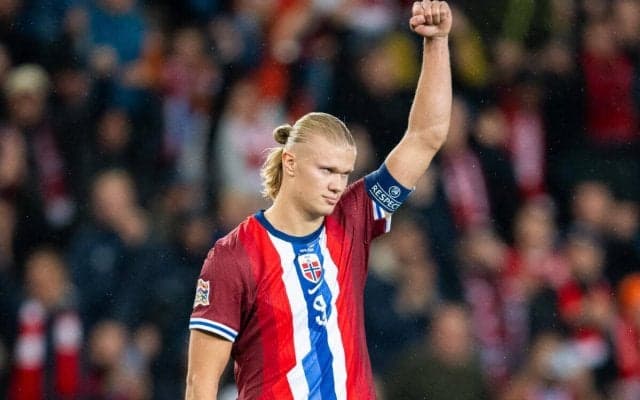 ノルウェー代表のハーランドも恐るべし　1934年から破られずの代表最多ゴール数を24歳で更新…「気分いいね」