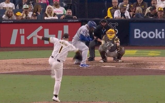 これは打てない… パドレス・松井裕樹に「やっとかよ！」 ド軍強打者が天を仰ぐ… “完璧すぎる1球”に「もっといい場面で使って」