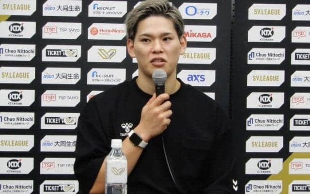 大阪B・西田有志、新リーグの“船出”勝利で飾る「クオリティの高いバレーできた」髙橋藍との日本代表対決制す【SVリーグ】