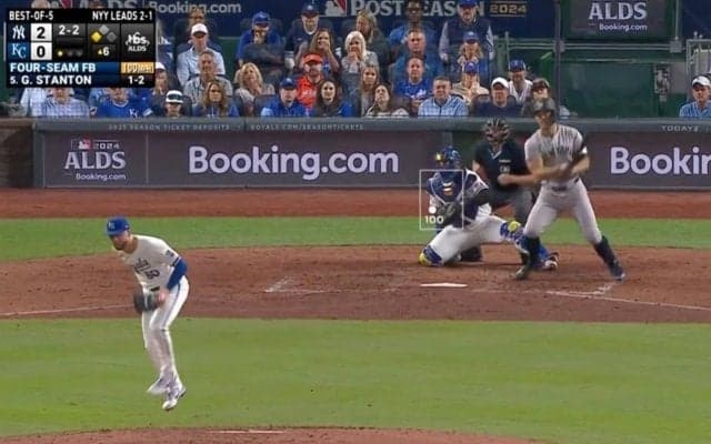 危機一髪！ ヤ軍怪物の188キロ“爆速打球”に「ドン引き」 強烈ピッチャー返しが「大谷さんとガチ」「凶暴すぎ」