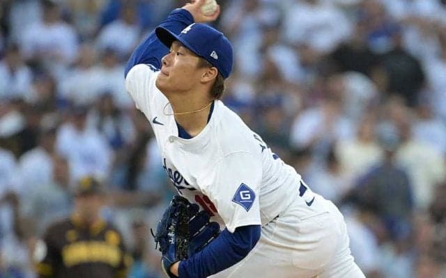 5回無失点の山本由伸は「タティスJr.の併殺が大きかった」　ド軍指揮官が称えた好投