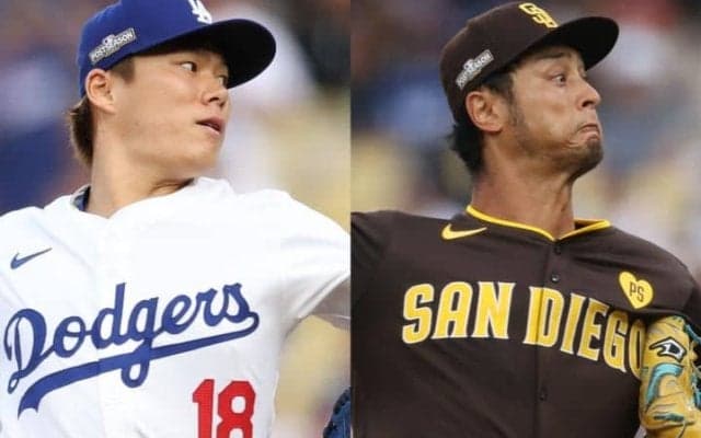 PS史上初の日本人対決は“緊迫”の投手戦　山本由伸が5回無失点！3回ピンチでタティスJr.を併殺打　ダルビッシュも好投1失点