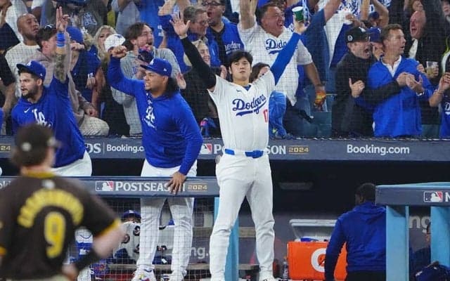 ド軍本拠地で映し出された「大スター」　発見にSNS騒然「必ず名前聞いたことある人が」