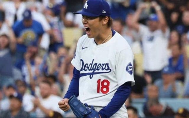 山本由伸、緊張感ある投手戦で5回無失点の快投！ 負けたら終わりの一戦での偉才に米記者も脱帽「465億円の価値がある」