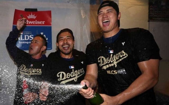 大谷翔平、歓喜の美酒も見据える先「初戦が大事」　優勝決定Sへ「しっかり合わせたい」