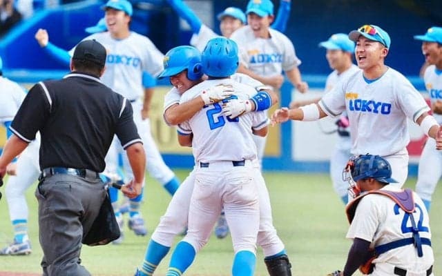 東大、法大にサヨナラ勝利で7年ぶり2勝　元ロッテ・渡辺俊介ジュニアが151球熱投
