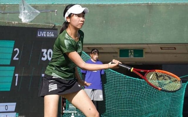 20歳の伊藤あおいがツアー本戦初出場で元全豪女王を撃破！2回戦で「4ゲーム取ってくる」 [木下グループJO]