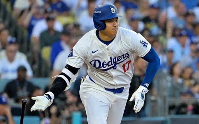 大谷翔平は「1番・DH」　6試合ぶりPO2号なるか…リーグ優勝決定Sスタメン発表